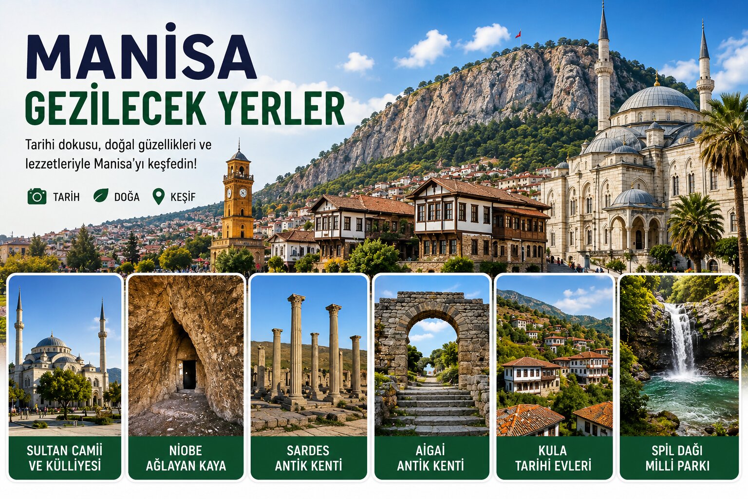 Manisa Tarihi Yerler